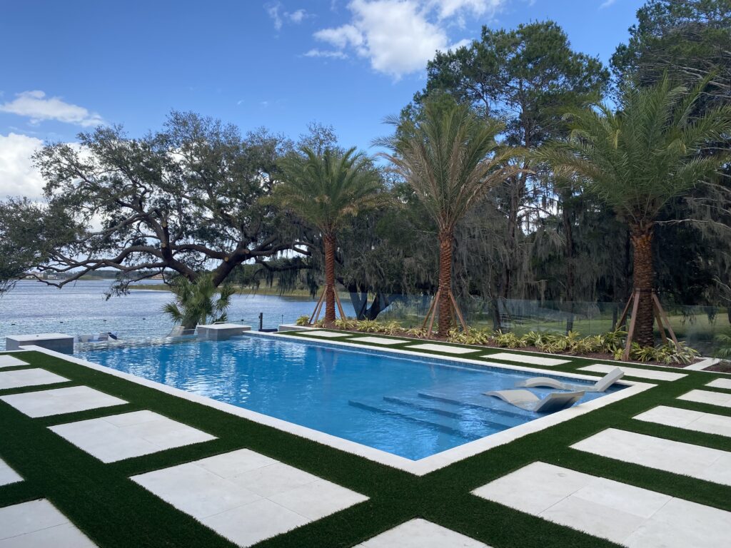 Residential Pool 501+ sq ft - GOLD award - Signature Pools, Inc