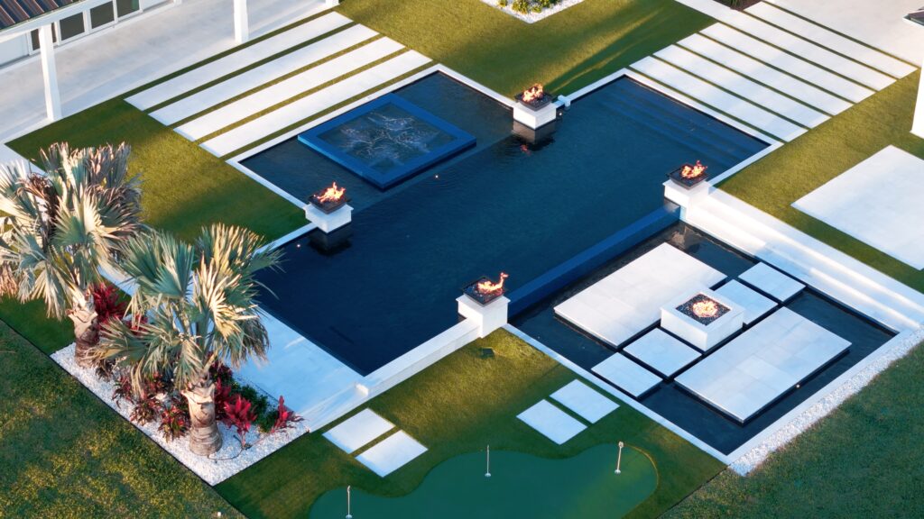 Residential Pool 501+ sq ft - SILVER award - A&G Concrete Pools, Inc.