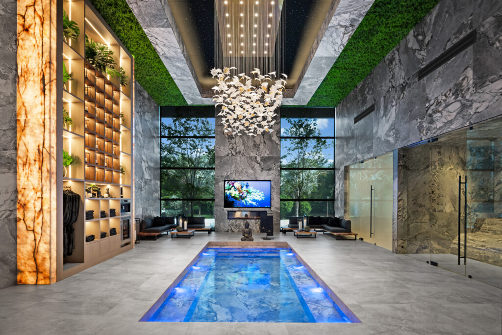 Residential Spa - GOLD award - Ike's Carter Pool Companies