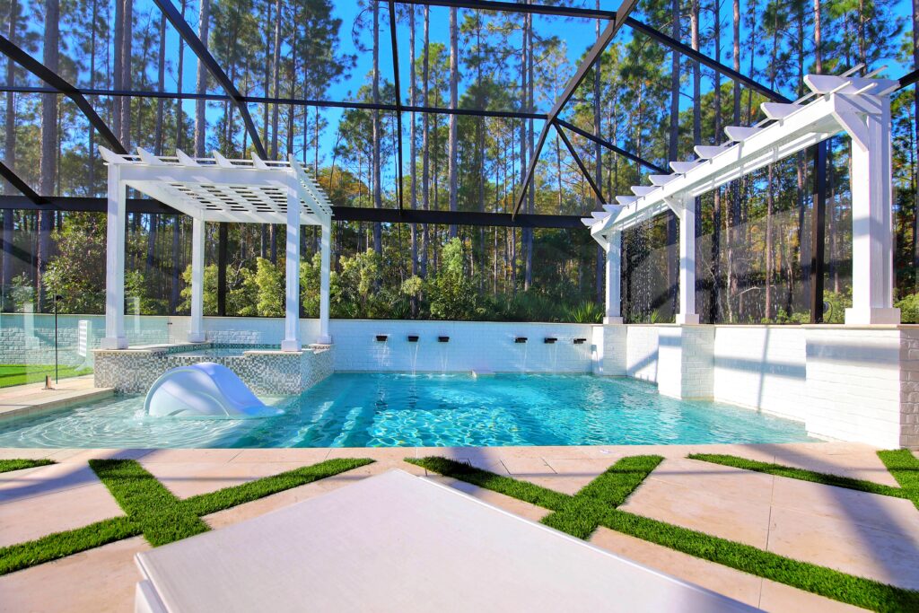 Residential Water Feature - BRONZE award - Oak Wells Aquatics